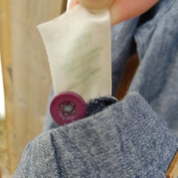 Roots Denim Tunic Dress Shirt XL - Picture 5 of 7